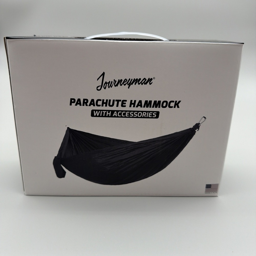 Journeyman Parachute Hammock w/Accessories Camping Hiking Rock Climbing Backyard
